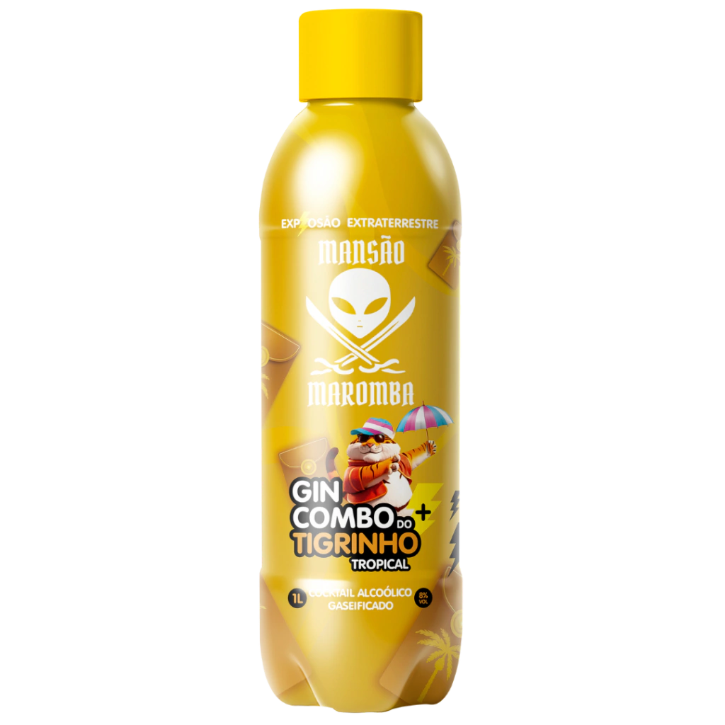 Gin Tigrinho Tropical 1L